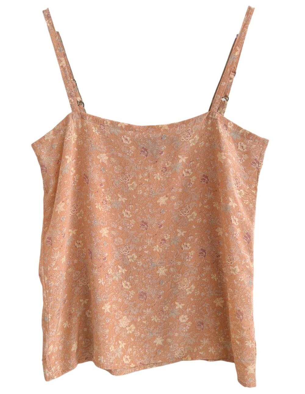 Winter Kate Y2K Vintage Silk Cami Tank Fairy Romantic Boho Whimsical Medium